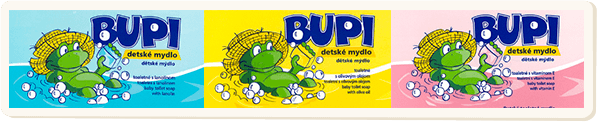 Bupi detské mydlá - rok 2003